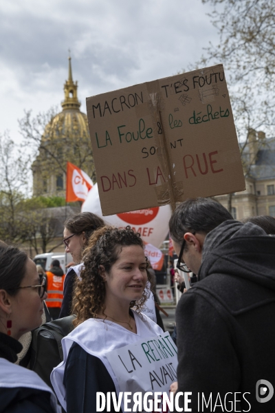 11ème journée contre la Reforme des Retraites.