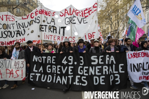 11ème journée contre la Reforme des Retraites.