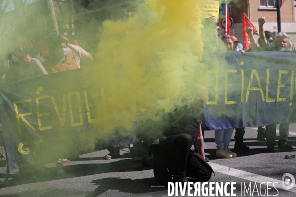Toulouse : 11eme journee de mobilisation contre la reforme des retraites