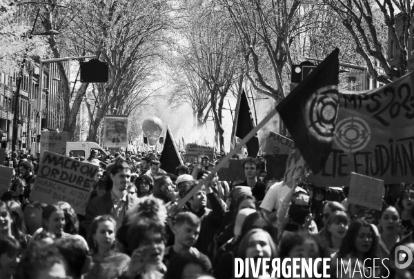 Toulouse : 11eme journee de mobilisation contre la reforme des retraites