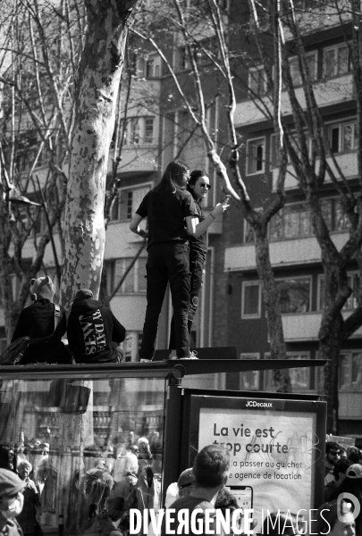 Toulouse : 11eme journee de mobilisation contre la reforme des retraites