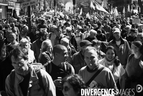 Toulouse : 11eme journee de mobilisation contre la reforme des retraites