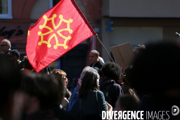 Toulouse : 11eme journee de mobilisation contre la reforme des retraites