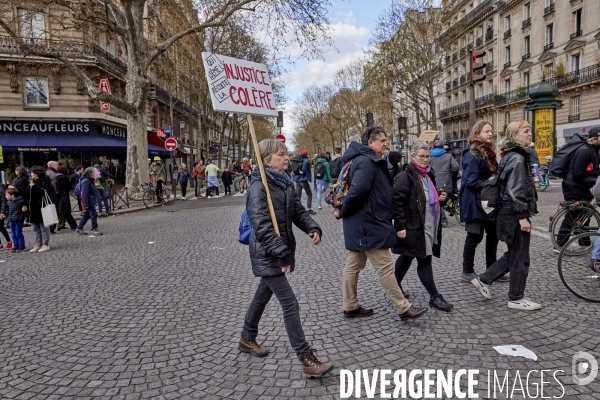 Paris Denfert Rochereau 11eme  jour Retraites