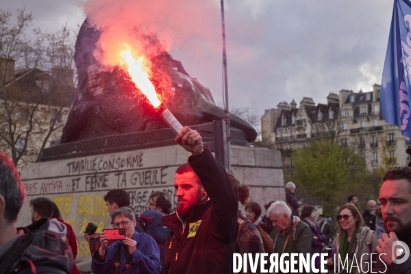 Paris Denfert Rochereau 11eme  jour Retraites