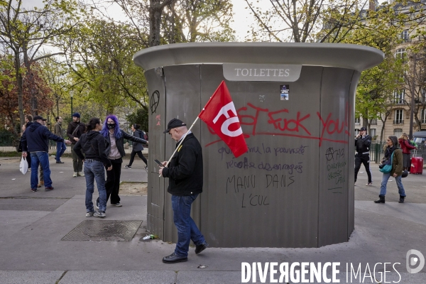 Paris Denfert Rochereau 11eme  jour Retraites