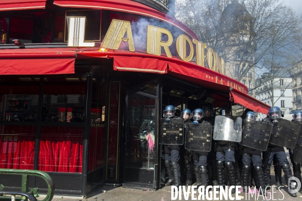 Onzième manifestation contre la réforme des retraites