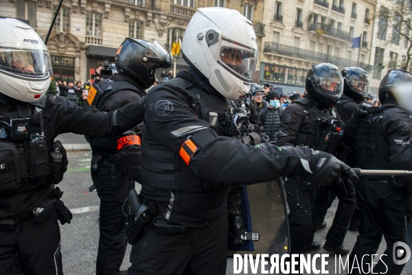 Onzième manifestation contre la réforme des retraites