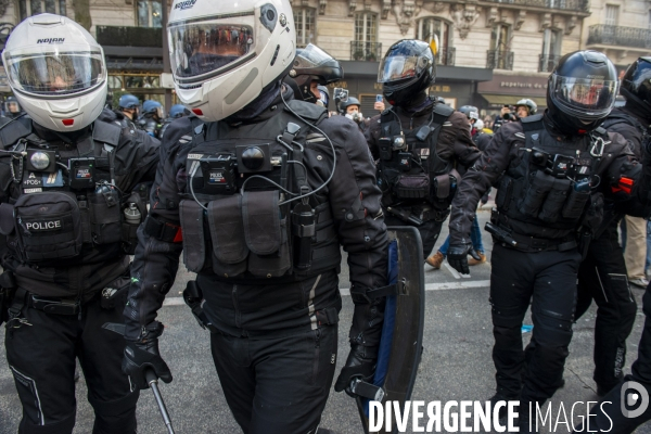 Onzième manifestation contre la réforme des retraites