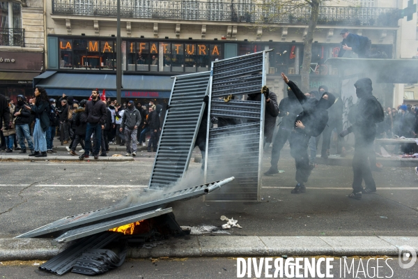 Onzième manifestation contre la réforme des retraites