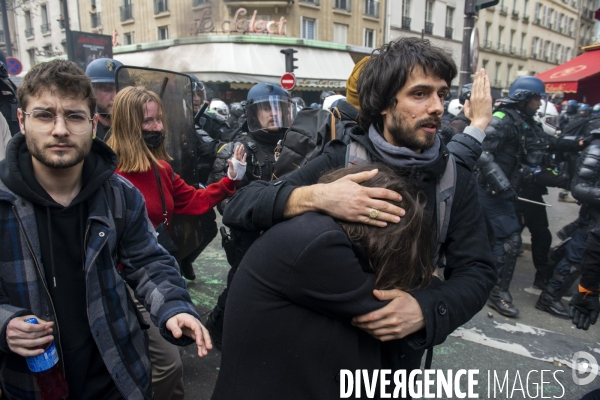 Onzième manifestation contre la réforme des retraites