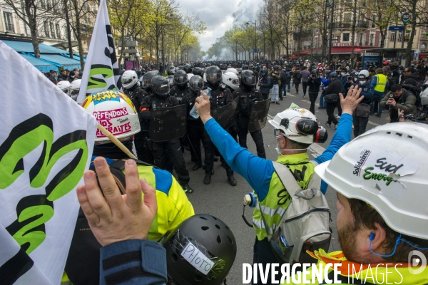 Onzième manifestation contre la réforme des retraites