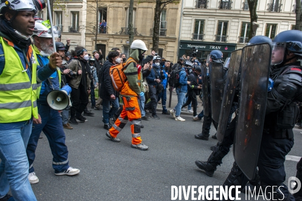 Onzième manifestation contre la réforme des retraites