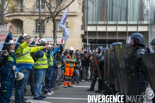 Onzième manifestation contre la réforme des retraites