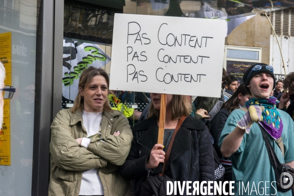 Onzième manifestation contre la réforme des retraites