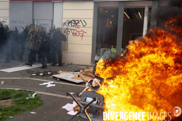 Onzième manifestation contre la réforme des retraites