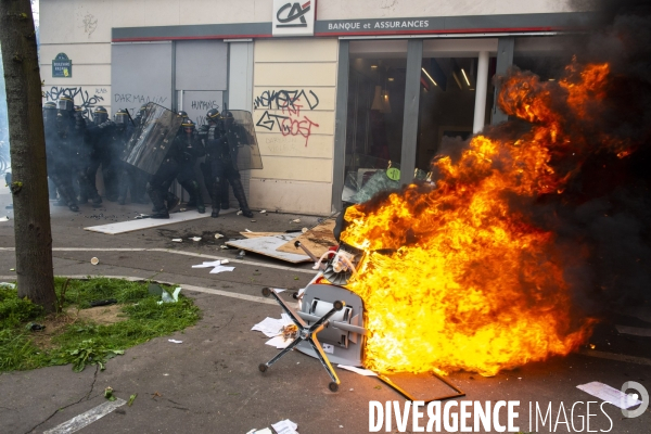 Onzième manifestation contre la réforme des retraites