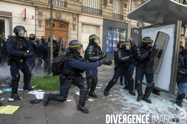 Onzième manifestation contre la réforme des retraites