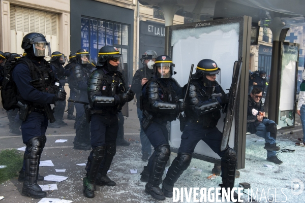 Onzième manifestation contre la réforme des retraites