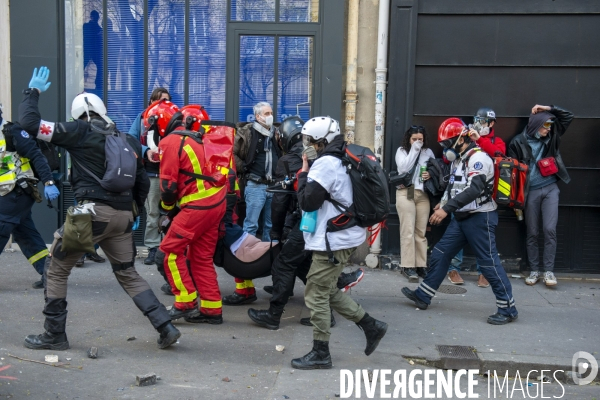 Onzième manifestation contre la réforme des retraites