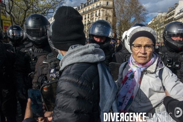 Onzième manifestation contre la réforme des retraites