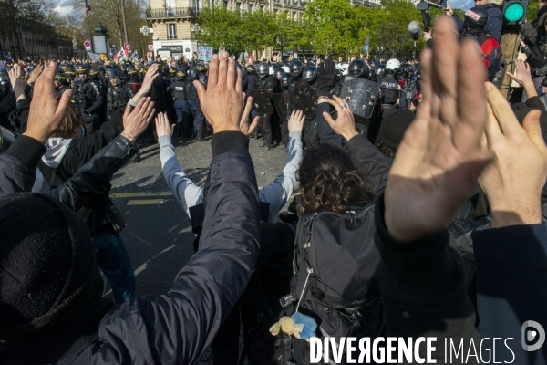 Onzième manifestation contre la réforme des retraites