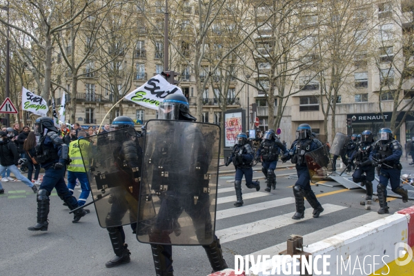 Onzième manifestation contre la réforme des retraites