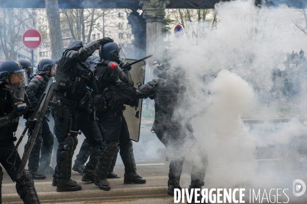 Onzième manifestation contre la réforme des retraites