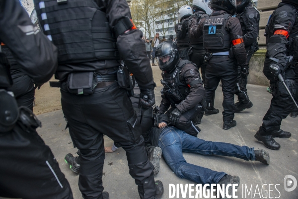 Onzième manifestation contre la réforme des retraites