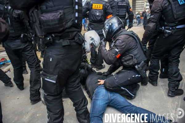 Onzième manifestation contre la réforme des retraites