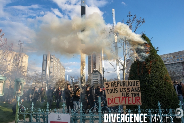 Onzième manifestation contre la réforme des retraites