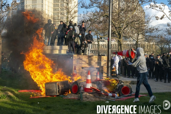 Onzième manifestation contre la réforme des retraites