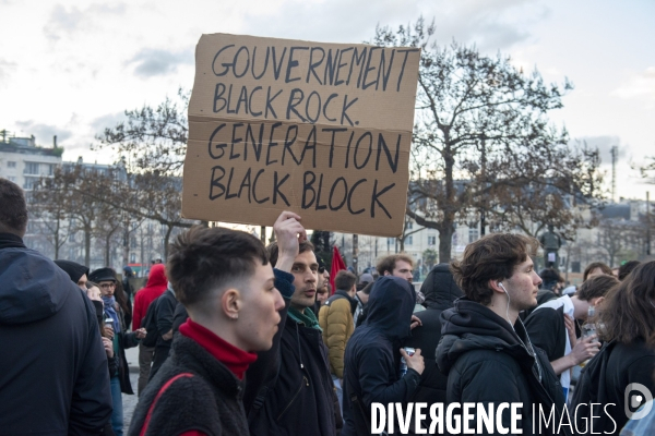 Onzième manifestation contre la réforme des retraites