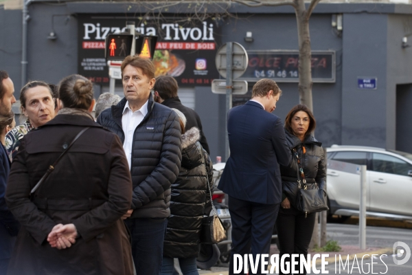 Effondrement d un immeuble de la rue de Tivoli à Marseille
