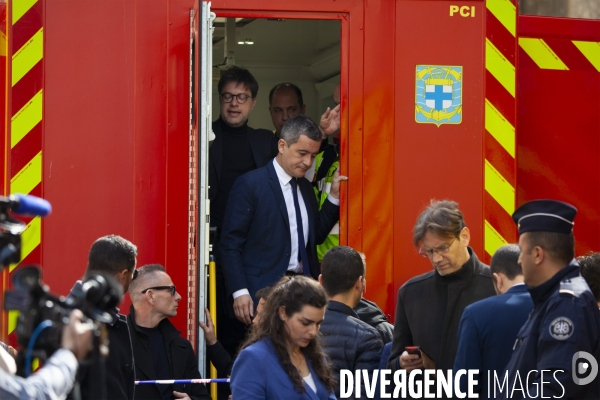 Effondrement d un immeuble de la rue de Tivoli à Marseille