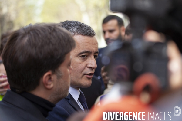 Effondrement d un immeuble de la rue de Tivoli à Marseille
