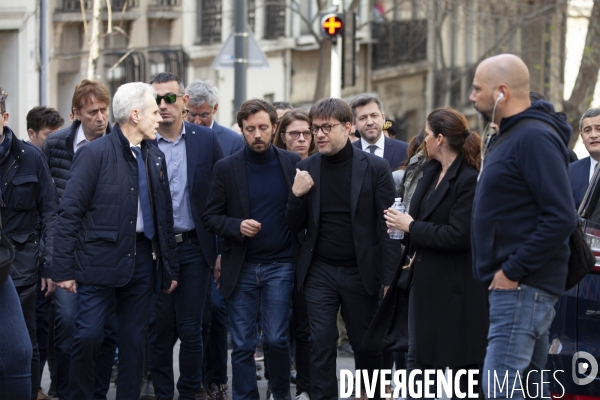 Effondrement d un immeuble de la rue de Tivoli à Marseille