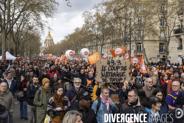 Manifestation contre la réforme des retraites 06042023