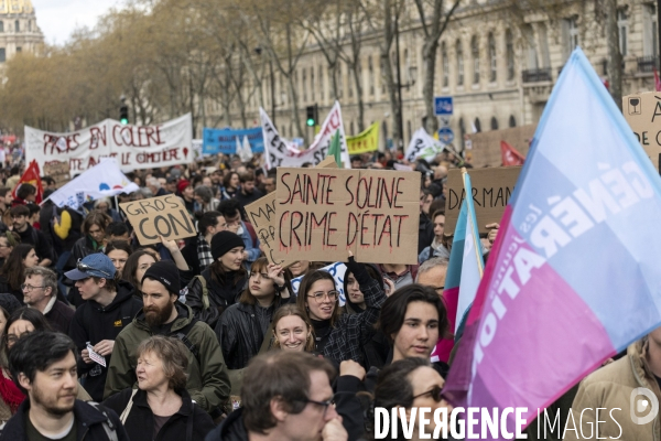 Manifestation contre la réforme des retraites 06042023