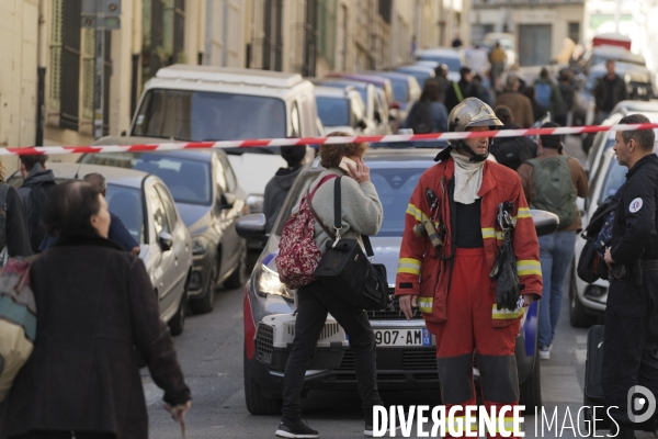 Marseille: Effondrement de la rue Tivoli