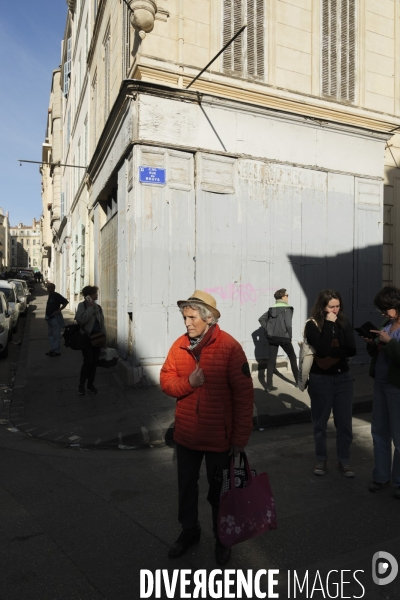 Marseille: Effondrement de la rue Tivoli