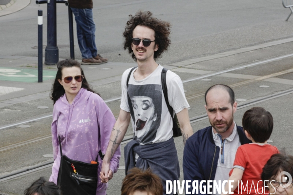 Bordeaux, 9 ème manifestation contre la réforme des retraites.