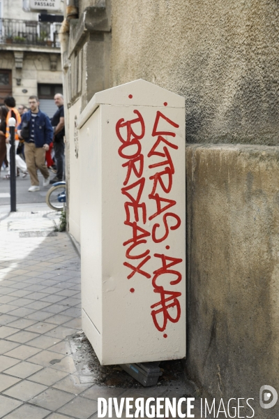 Bordeaux, 9 ème manifestation contre la réforme des retraites.