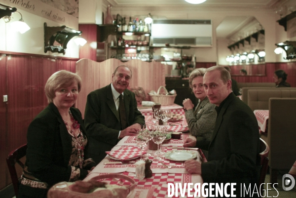 Visite d état de Vladimir Poutine à Paris.