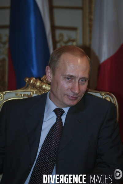 Visite d état de Vladimir Poutine à Paris.
