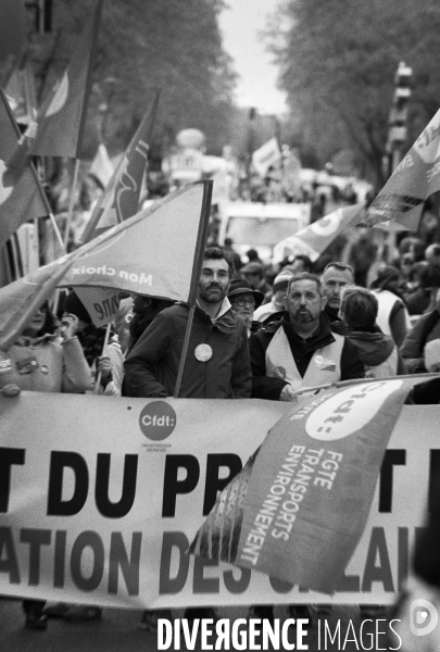 Toulouse : 12eme journee de mobilisation contre la reforme des retraites