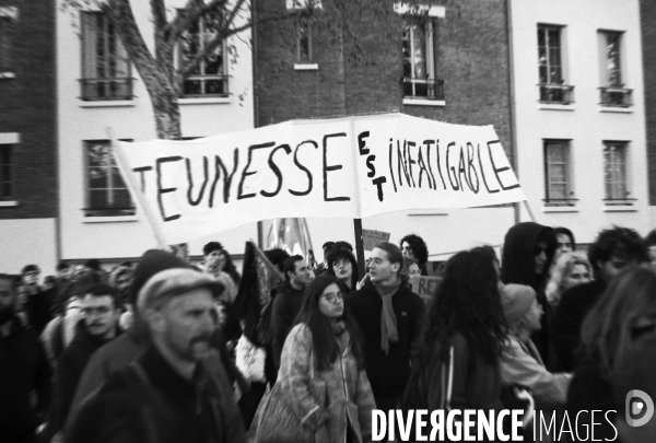 Toulouse : 12eme journee de mobilisation contre la reforme des retraites