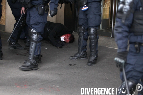 Violences policières à la 12e mobilisation contre la reforme des retraites