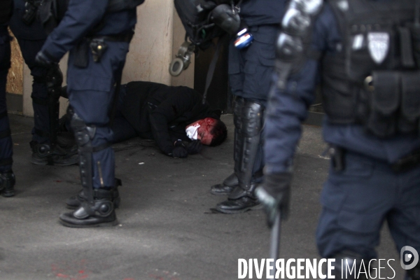 Violences policières à la 12e mobilisation contre la reforme des retraites