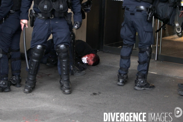 Violences policières à la 12e mobilisation contre la reforme des retraites